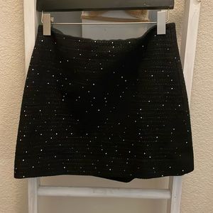 J crew sequin tweed mini
